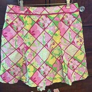 Lilly Pulitzer Print Skort